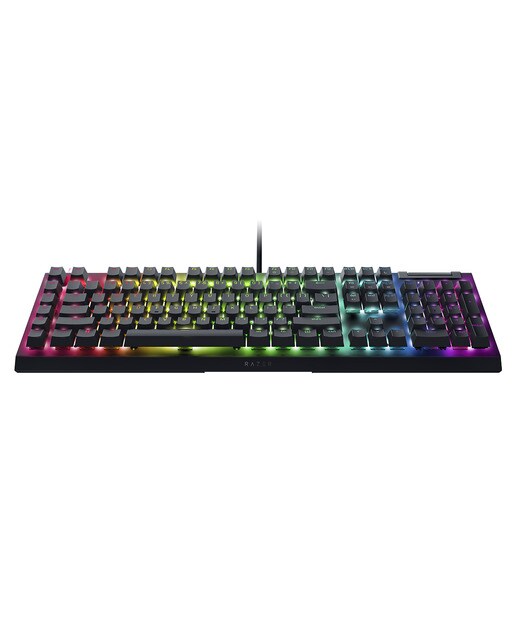 Teclado Gaming Razer BlackWidow V4 X con switches amarillos - Negro Negro-3