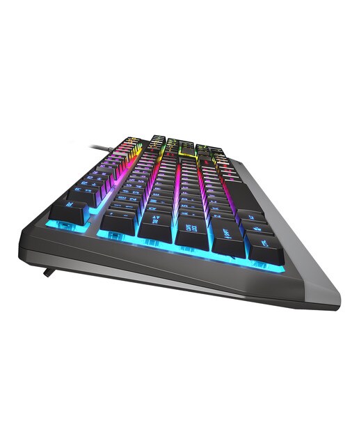 Teclado Gaming con cable Genesis Rhod 300 retroiluminado - Negro Negro-5