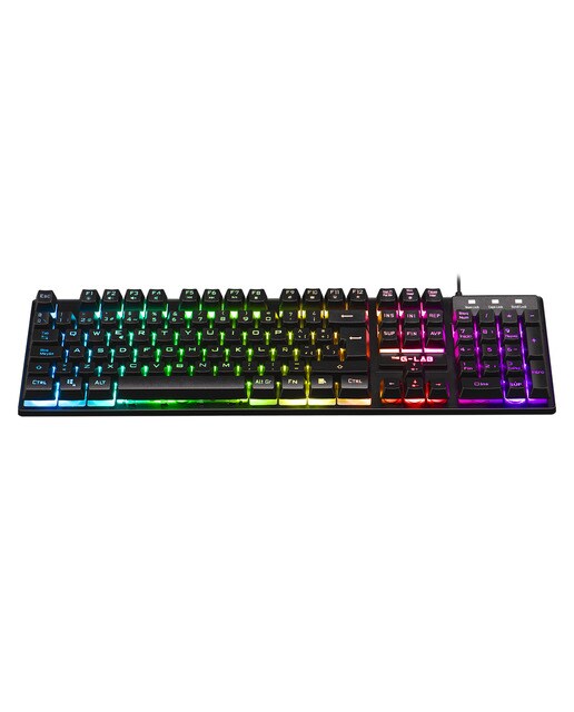 Teclado Gaming The G-Lab Keyz Caesium Negro-3
