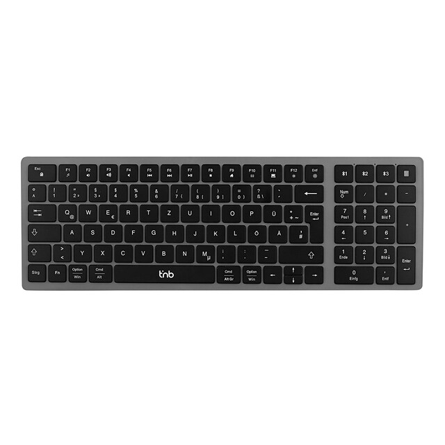 Imagen 0 de Teclado Bluetooth recargable ultrafino T'nB Qwerty (ES)