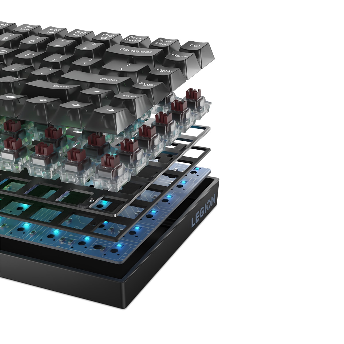 Teclado Gaming Lenovo Legion K510 Mini Pro Negro-7