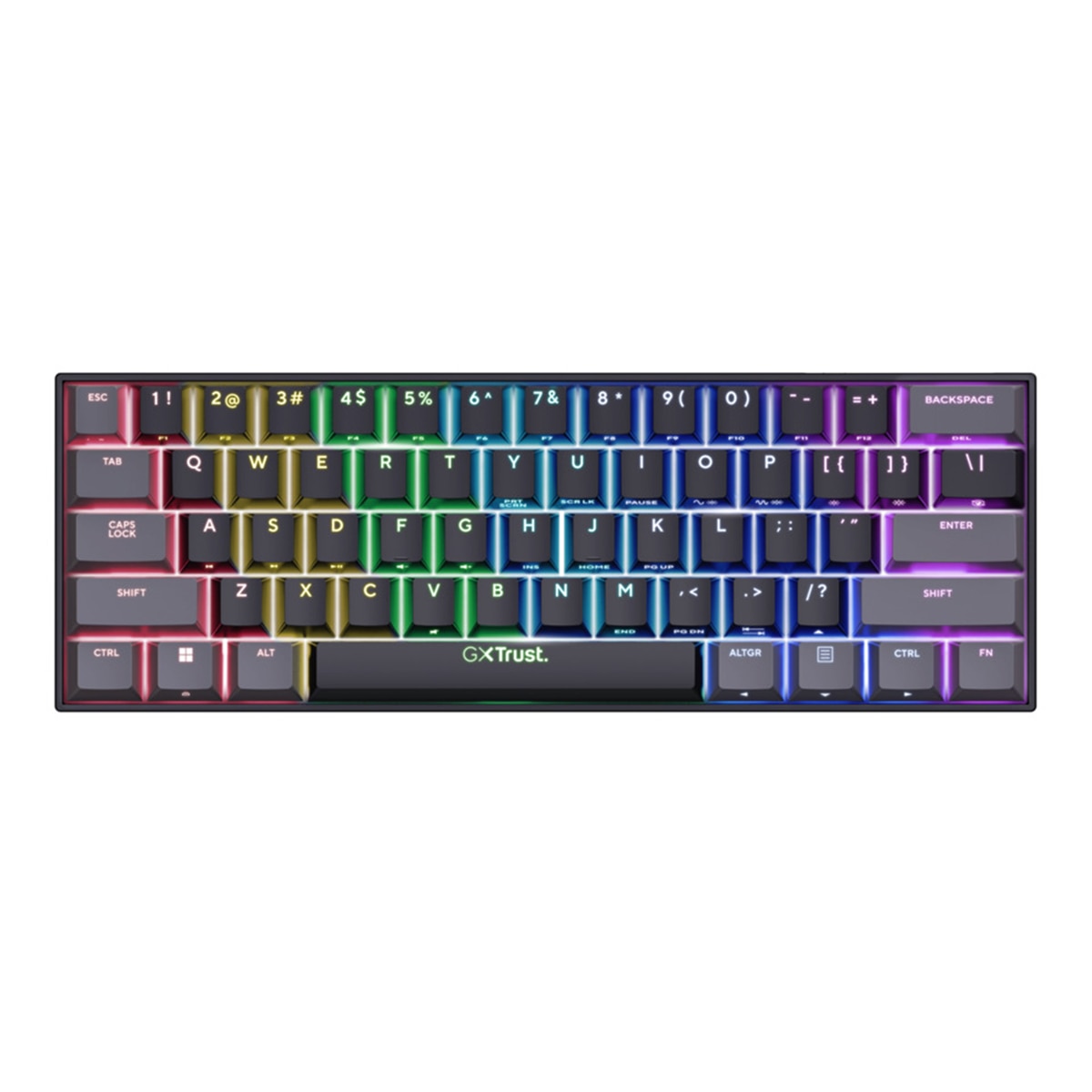 Teclado Gaming Trust GXT867 Acira Negro-1