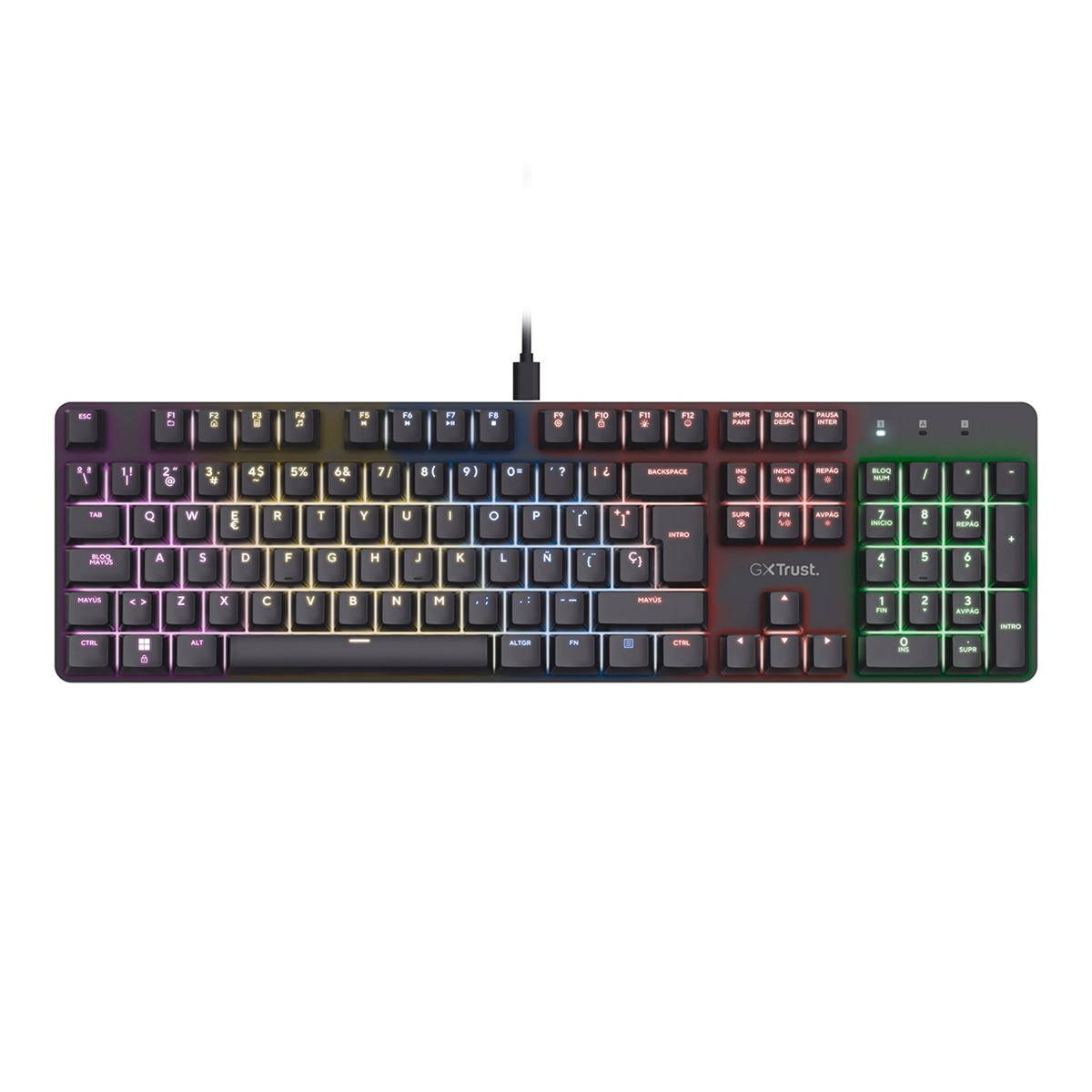 Imagen 0 de Teclado mecánico Gaming Trust GXT 871 Zora
