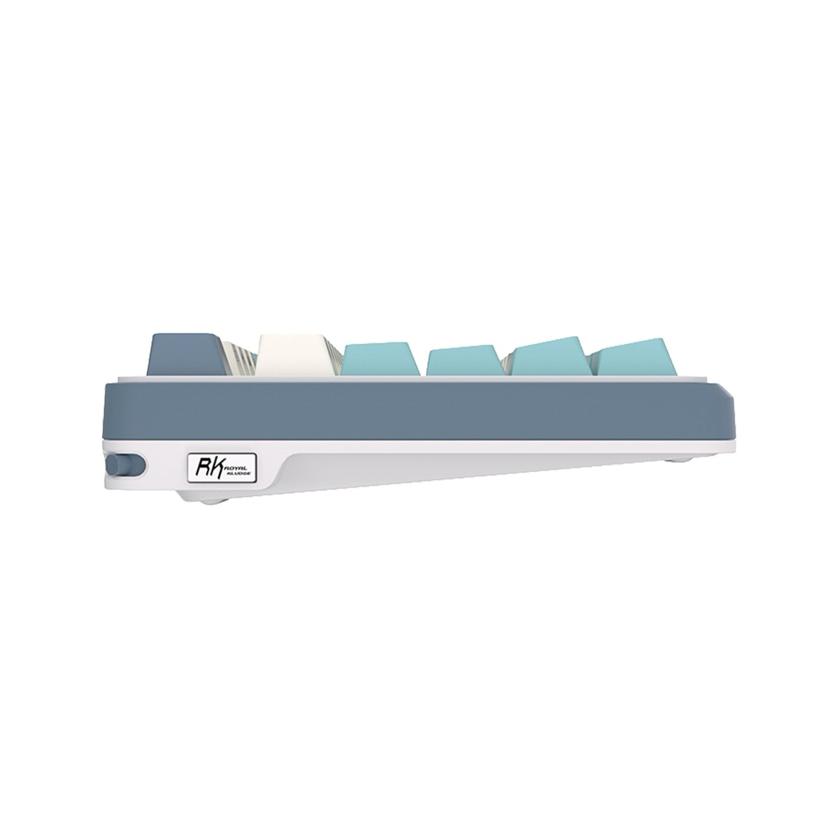 Teclado para Mac y Windows Royal Kludge RKS98 ISO-ES RGB Hot-Swappable Switch Chartreuse Wireless Light Cloud Gris / Azul-6