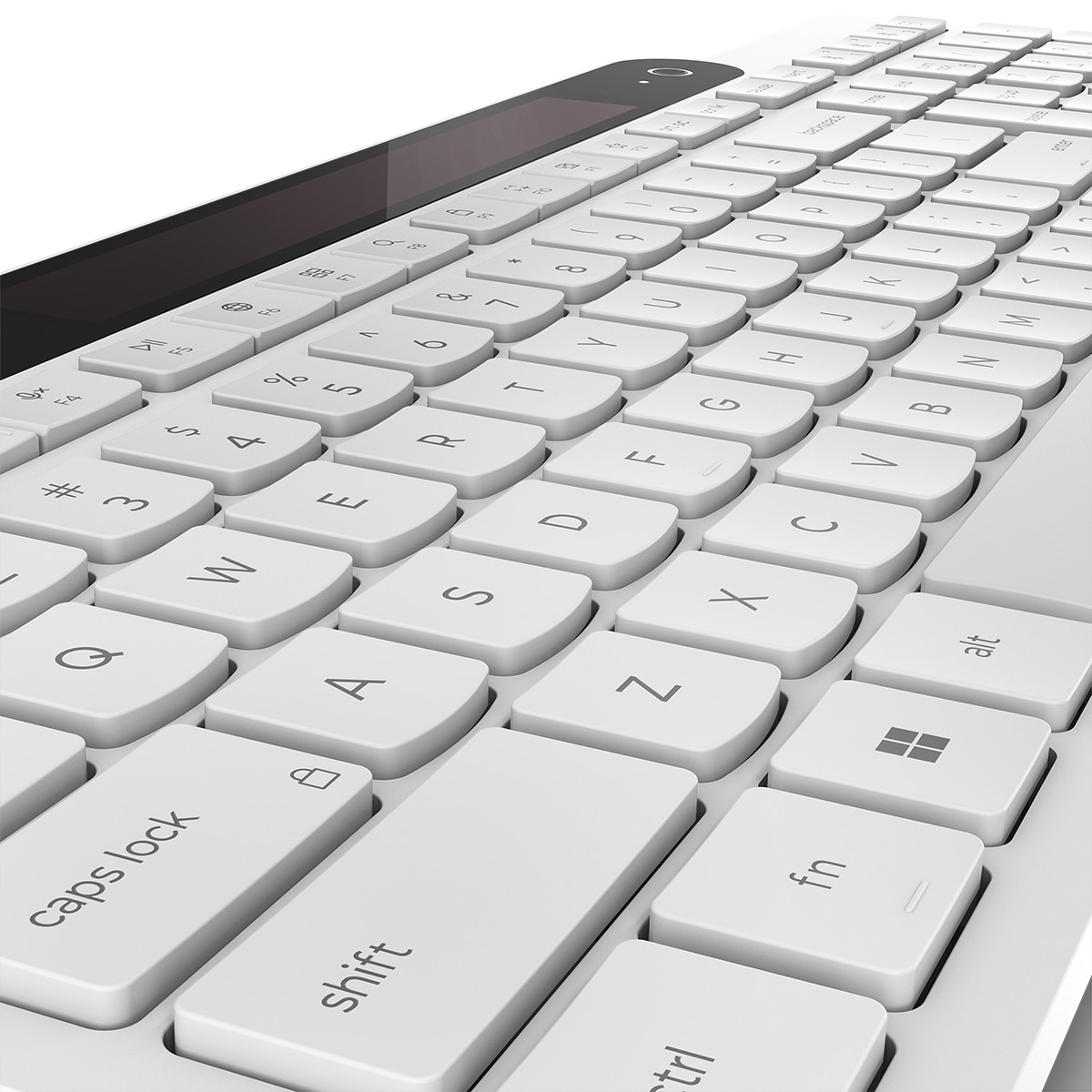 Teclado Lenovo 800 Bluetooth autocargable Blanco-10