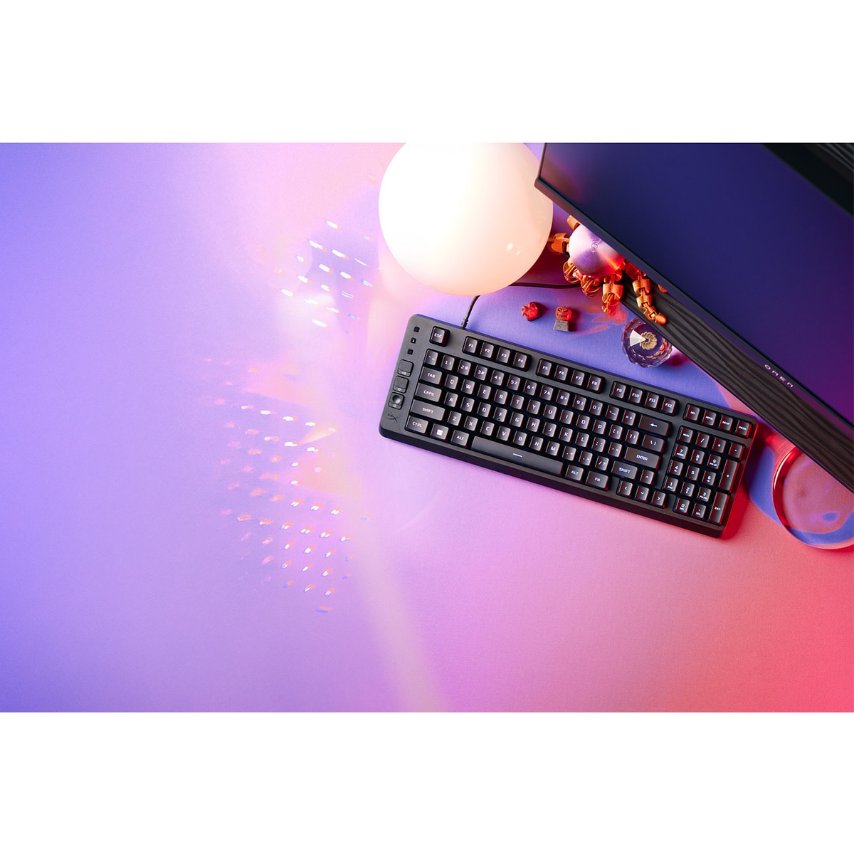 Teclado Gaming Hyper X Eve 1800 - Negro Negro-9