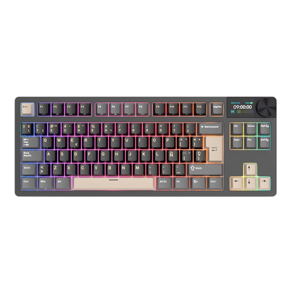 Imagen 0 de Teclado Royal Kludge RKS85 ISO-ES Hot-Swappable Switch Cloud