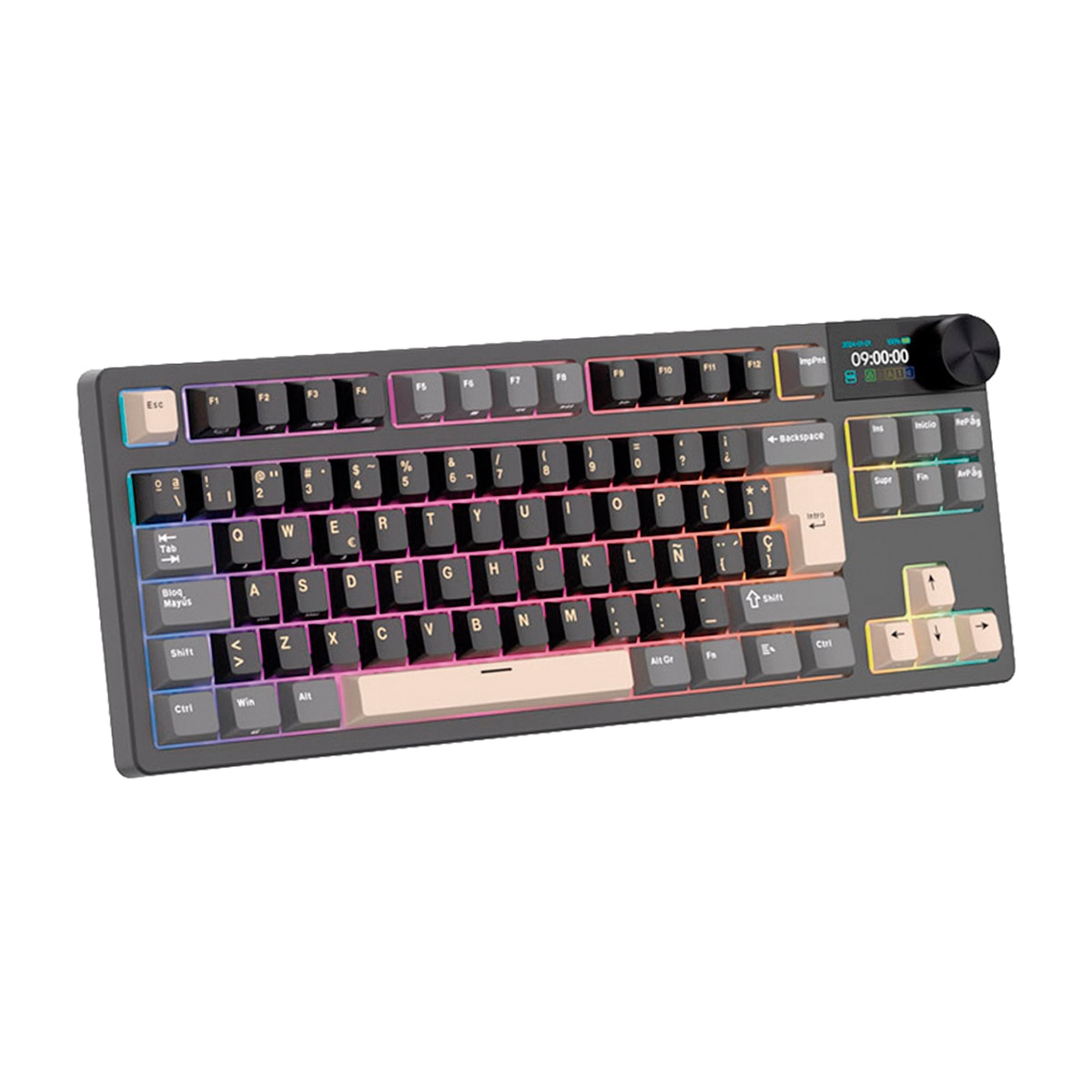 Teclado Royal Kludge RKS85 ISO-ES Hot-Swappable Switch Cloud Phantom-2