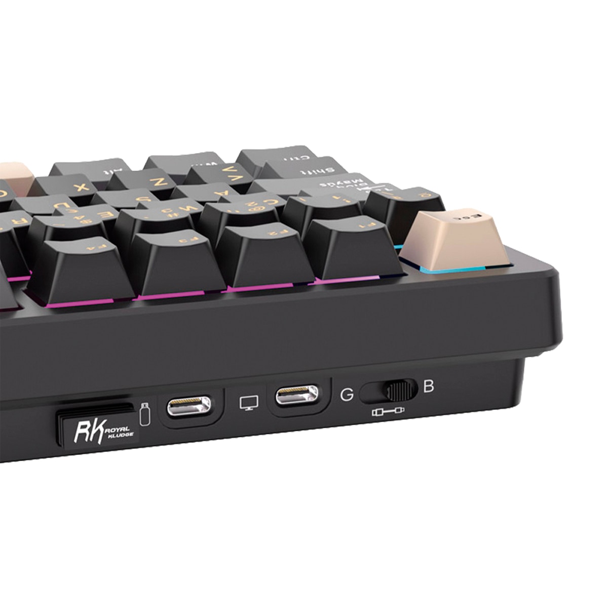 Teclado Royal Kludge RKS85 ISO-ES Hot-Swappable Switch Cloud Phantom-5