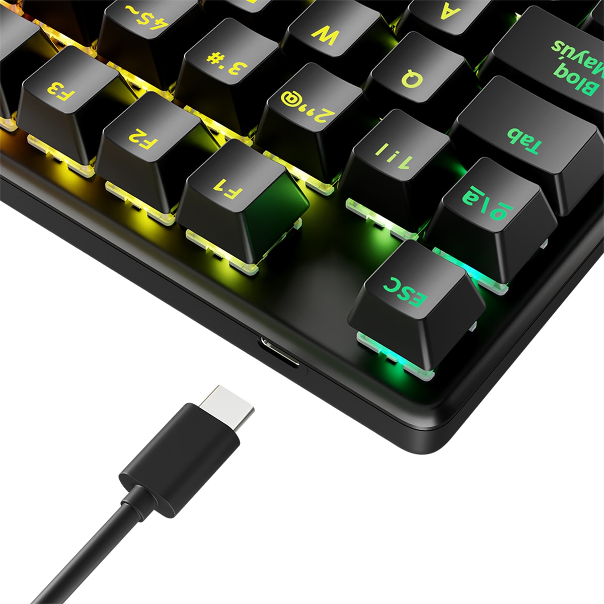 Teclado Gaming Newskill Serike V2 TKL mecánico hotswap con chasis de aluminio - Negro Negro-5