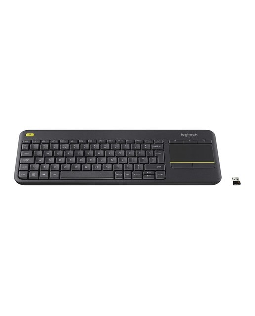 Imagen 0 de Teclado Smart TV Logitech K400 Plus Inalámbrico Negro