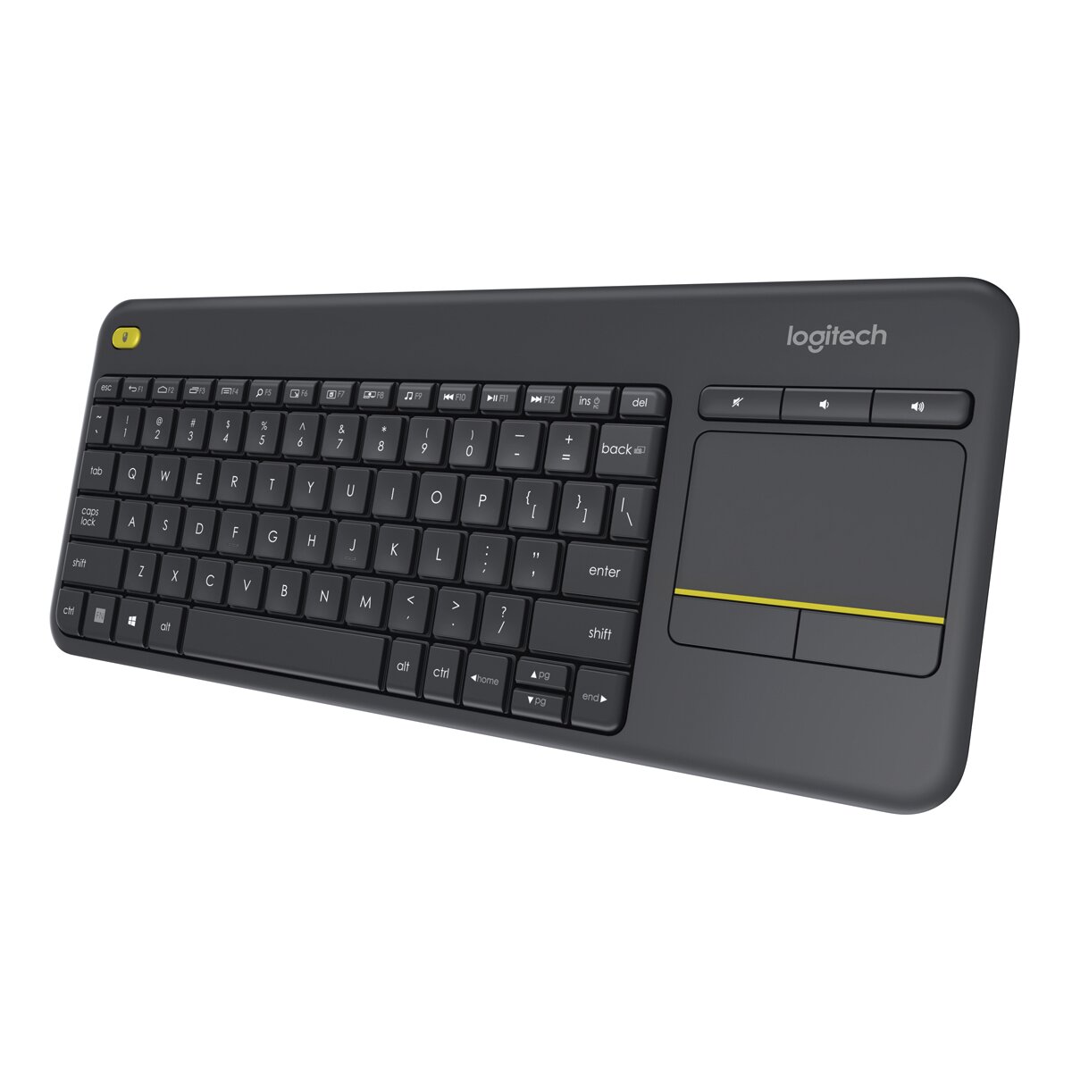 Teclado Smart TV Logitech K400 Plus Inalámbrico Negro 5