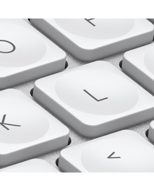Teclado inalámbrico Logitech MX Keys Mini Gris pálido - Gris claro Gris claro-2