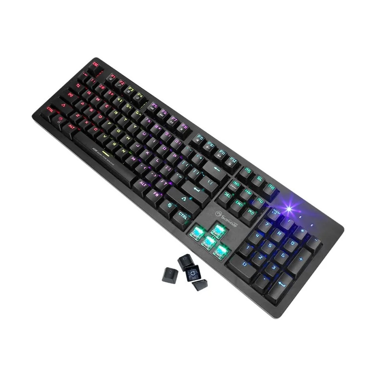 Teclado Gaming Marvo Scorpio KG916 SP Negro-2
