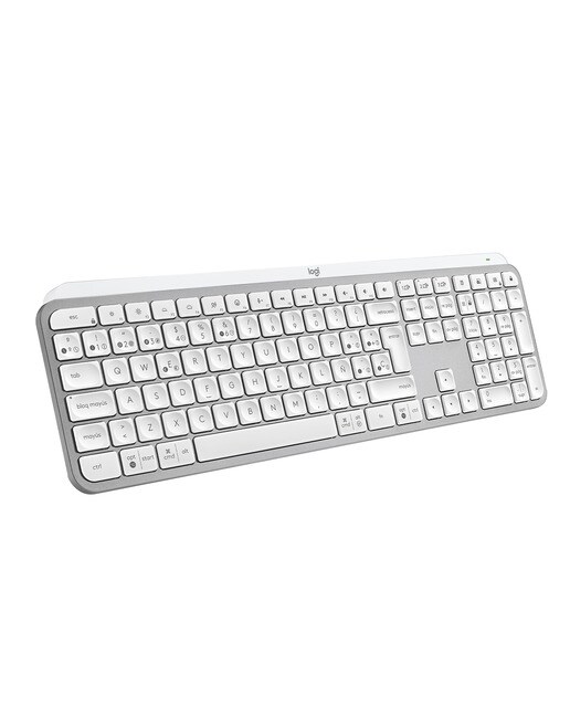 Teclado inalámbrico Logitech MX Keys S Gris pálido - Gris claro Gris claro-2