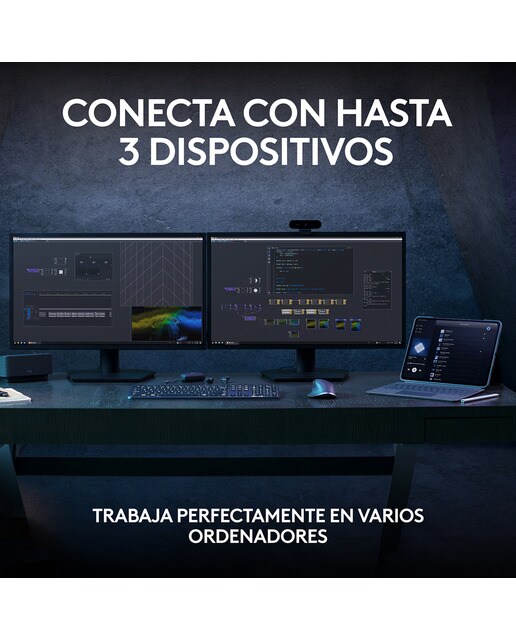 Teclado inalámbrico Logitech MX Keys S Gris pálido - Gris claro Gris claro-5