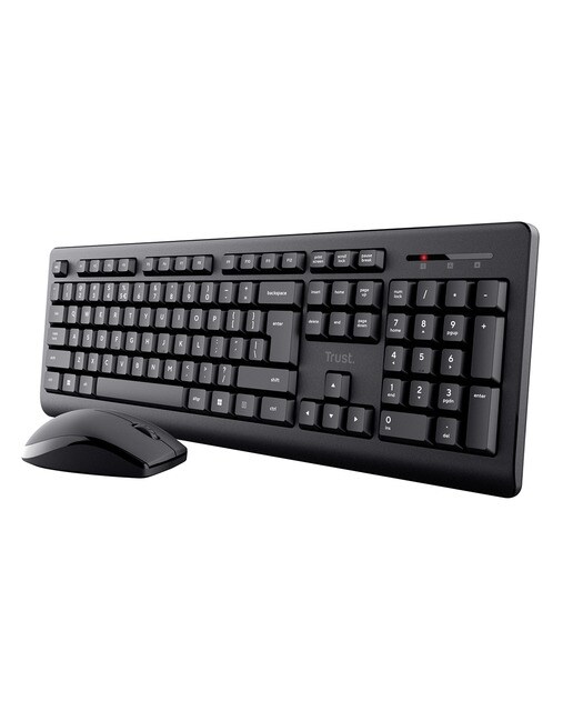 Combo Teclado+Ratón Trust Primo negro Negro-1