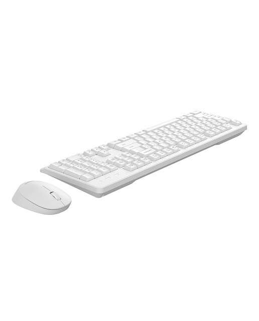 Combo ratón y teclado inalámbricos Philips SPT6307WL Blanco Blanco-2