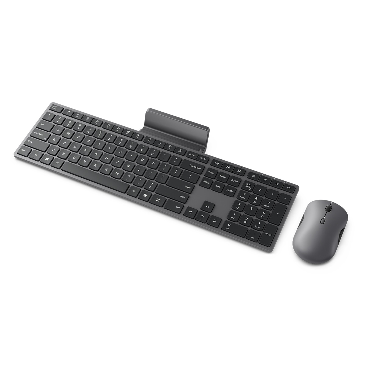 Combo de teclado y ratón inalámbricos Lenovo Modern 700 Gris Lunar-5
