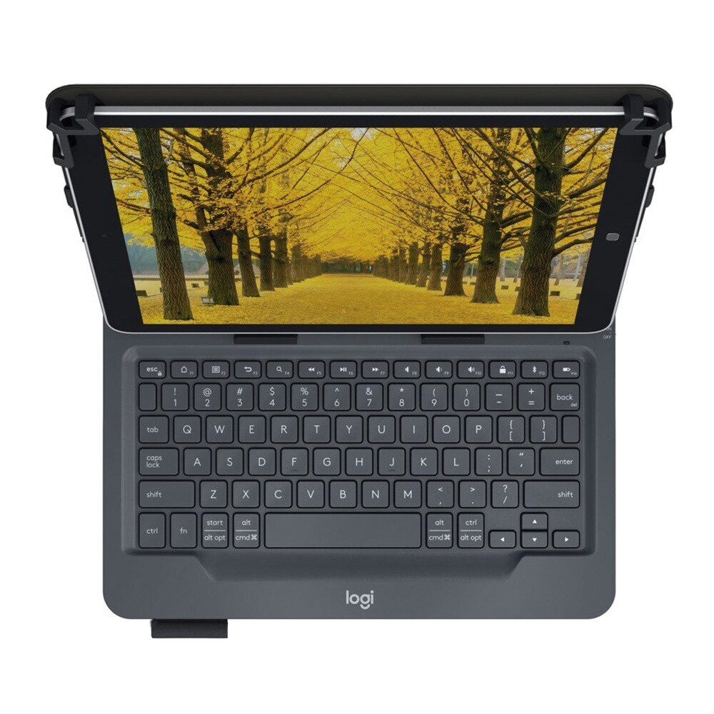 Funda-Teclado Logitech Folio para tablet de 22,86 - 25,4 cm (9-10'') negro Negro-1