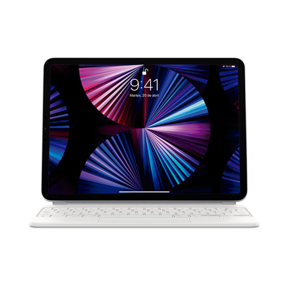 Funda teclado Apple Magic Keyboard para iPad 11 (3ª Gen.) y iPad Air (4ª Gen.) Blanco Blanco-1