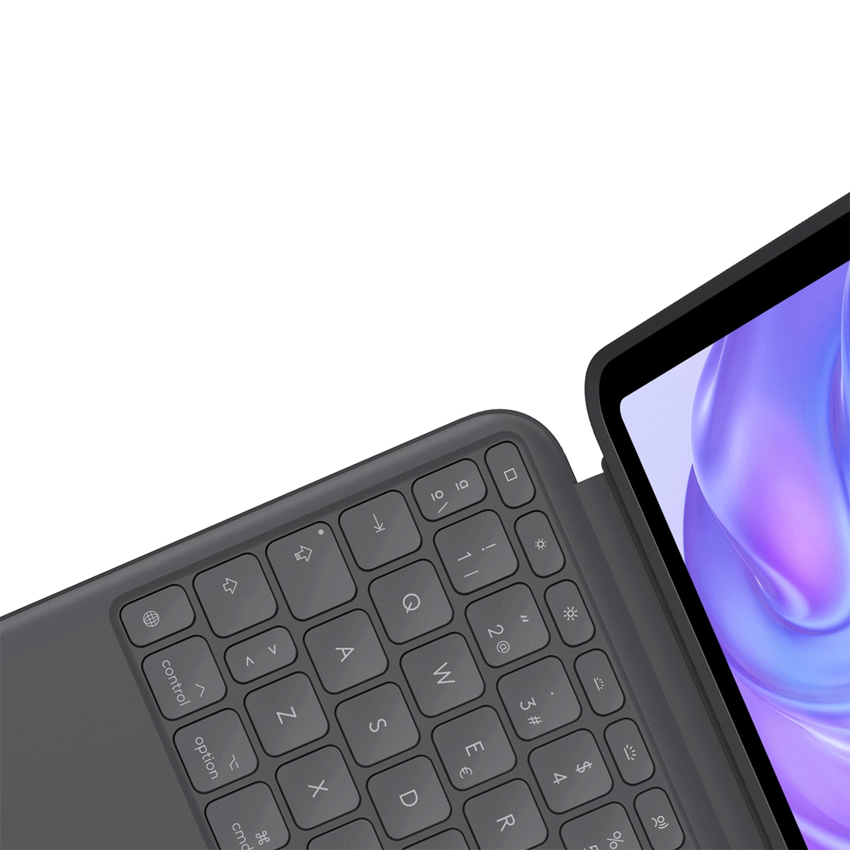 Funda gris con teclado Logitech Combo Touch para iPad Pro de 11 pulgadas (1.ª, 2.ª y 3.ª generación) Gris-4