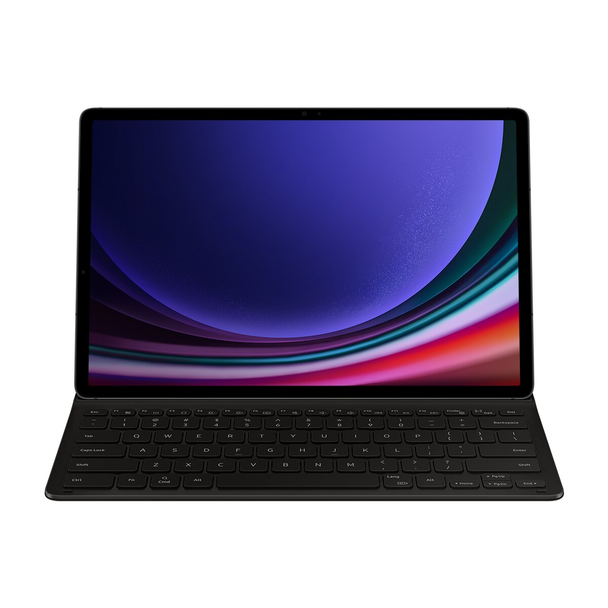 Funda teclado negra Samsung Book Cover Keyboard Slim para Galaxy Tab S9+ 9