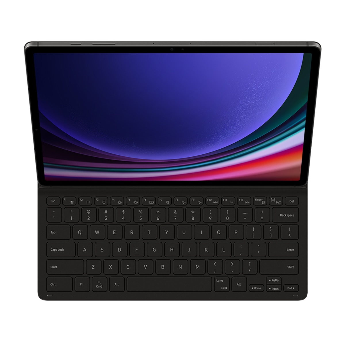 Funda teclado negra Samsung Book Cover Keyboard Slim para Galaxy Tab S9+ 12