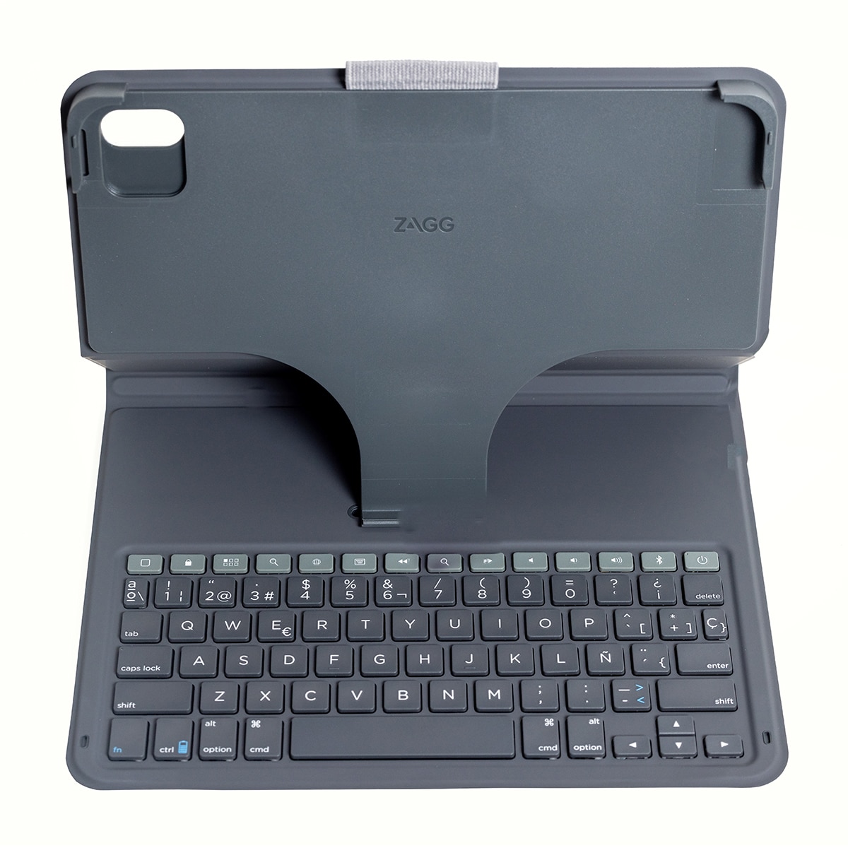 Funda con teclado Zagg Messenger Folio 2 para iPad 10,9 (10ª Gen.) Gris-1