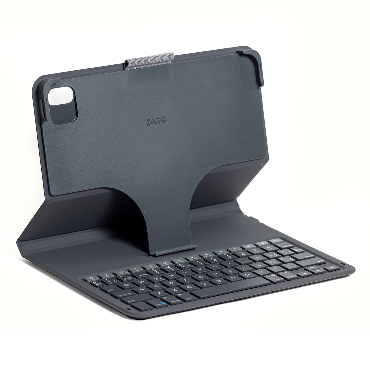 Funda con teclado Zagg Messenger Folio 2 para iPad 10,9 (10ª Gen.) Gris-2