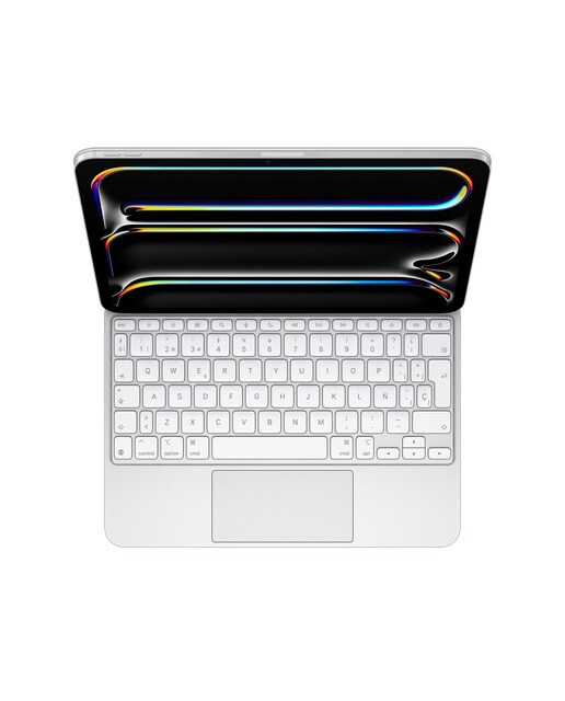 Imagen 0 de Teclado Apple Magic Keyboard para iPad Pro 11 (M4) blanco Blanco