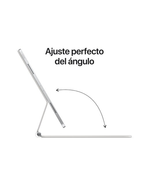 Teclado Apple Magic Keyboard para iPad Pro 11 (M4) - Blanco Blanco-8