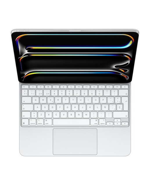 Teclado Apple Magic Keyboard para iPad Pro 13 (M4) blanco Blanco