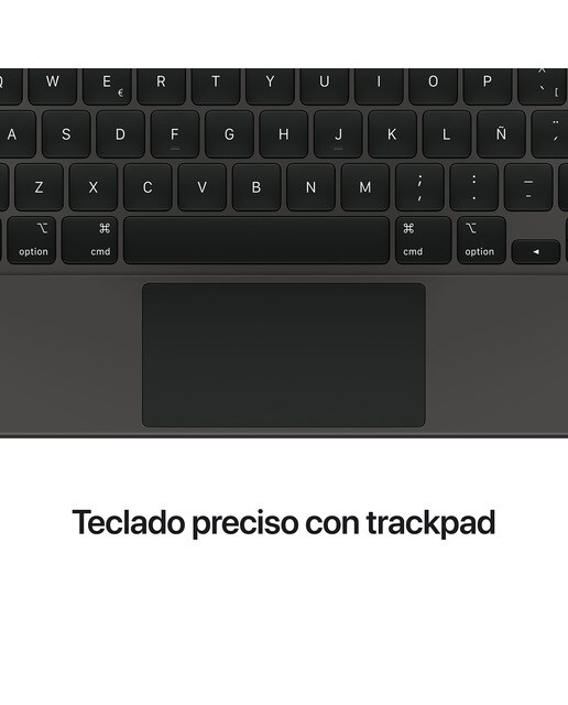Teclado Apple Magic Keyboard para iPad Pro 13 (M4) negro Negro