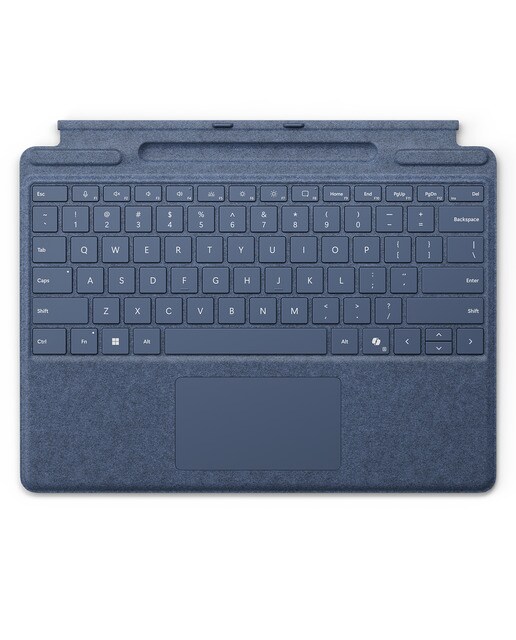 Teclado Microsoft para Surface Pro con almacenamiento de lápiz - zafiro Zafiro-1