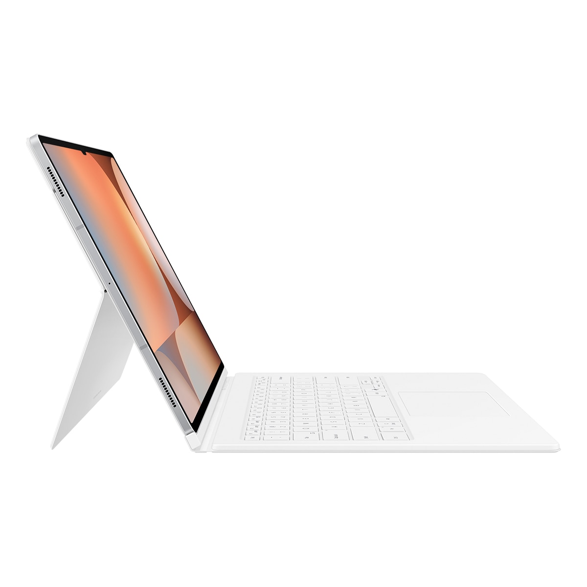 Funda teclado IA blanca Samsung Book Cover Keyboard para Tab S9 ultra / Tab S10 ultra Blanco-7