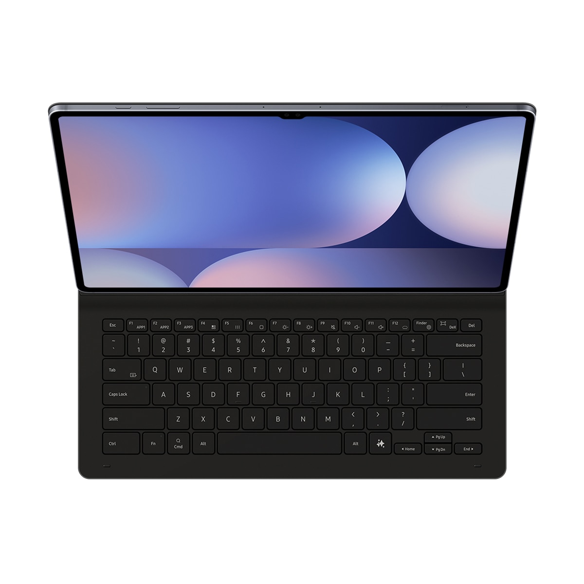 Funda teclado IA negra Samsung Book Cover Keyboard Slim para Tab S9 ultra / Tab S10 ultra Negro-12