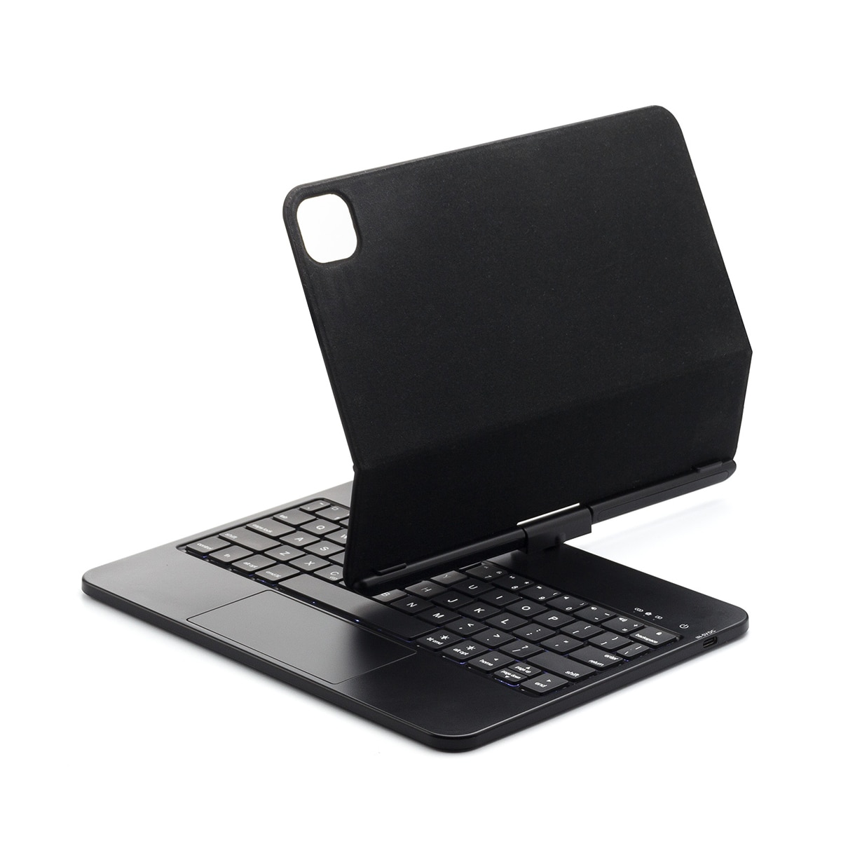 Teclado con rotación multiángulo Friendly License para iPad Pro 12,9" negro Negro-2