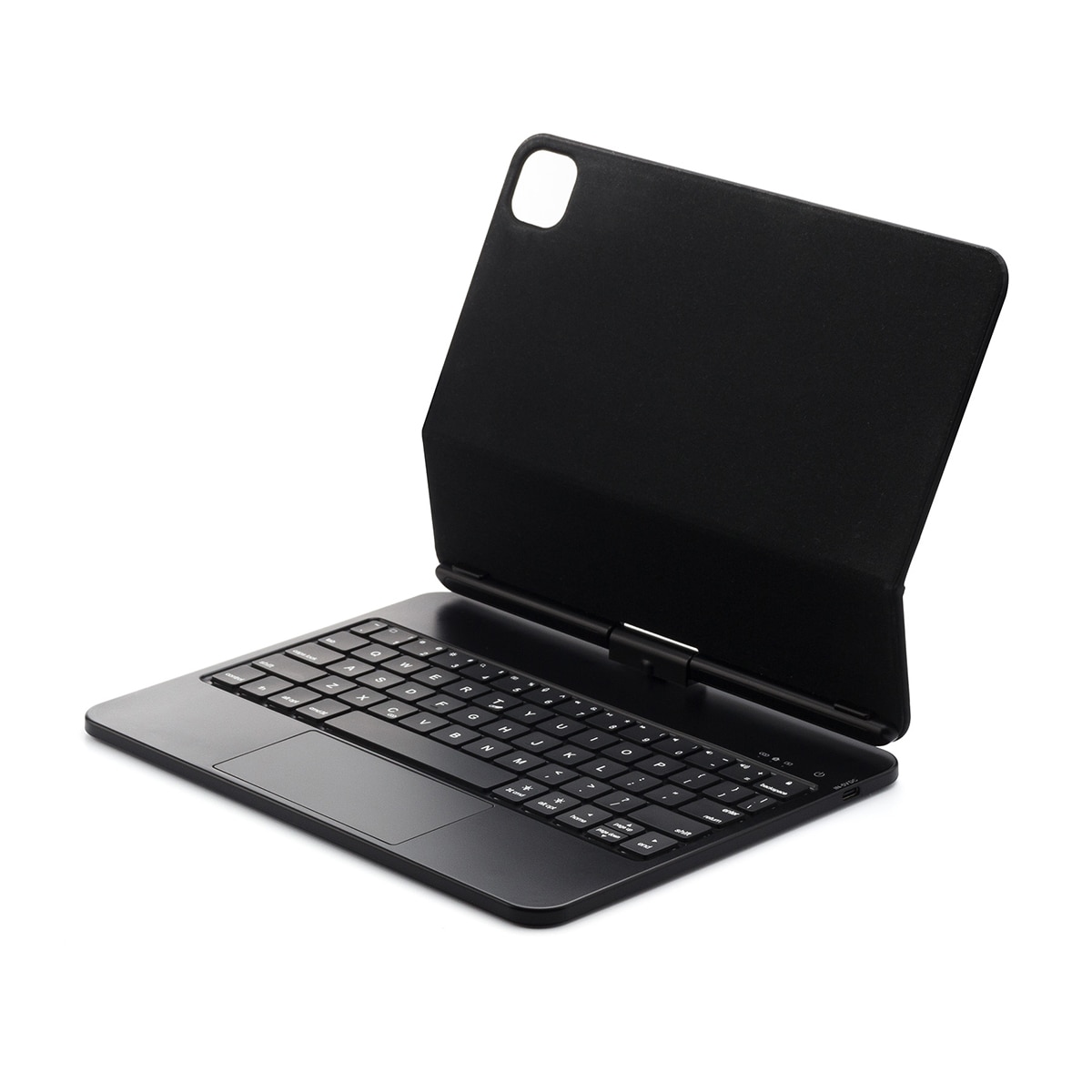 Teclado con rotación multiángulo Friendly License para iPad Pro 12,9" negro Negro-4