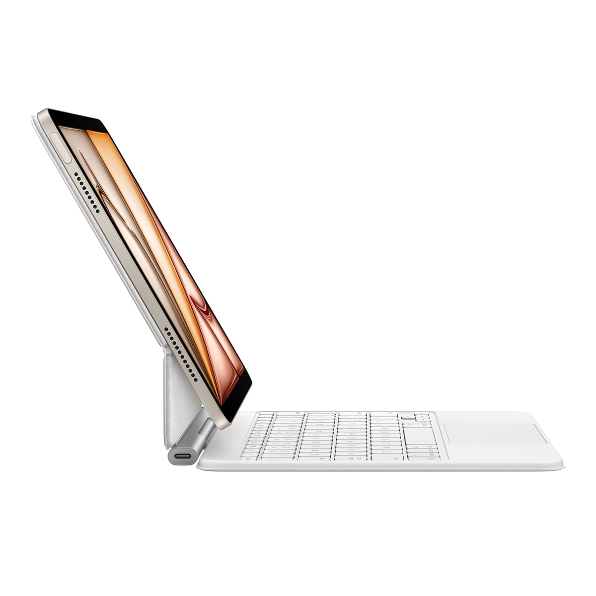 Teclado Apple Magic Keyboard para iPad Air 11" (M3) blanco Blanco-4