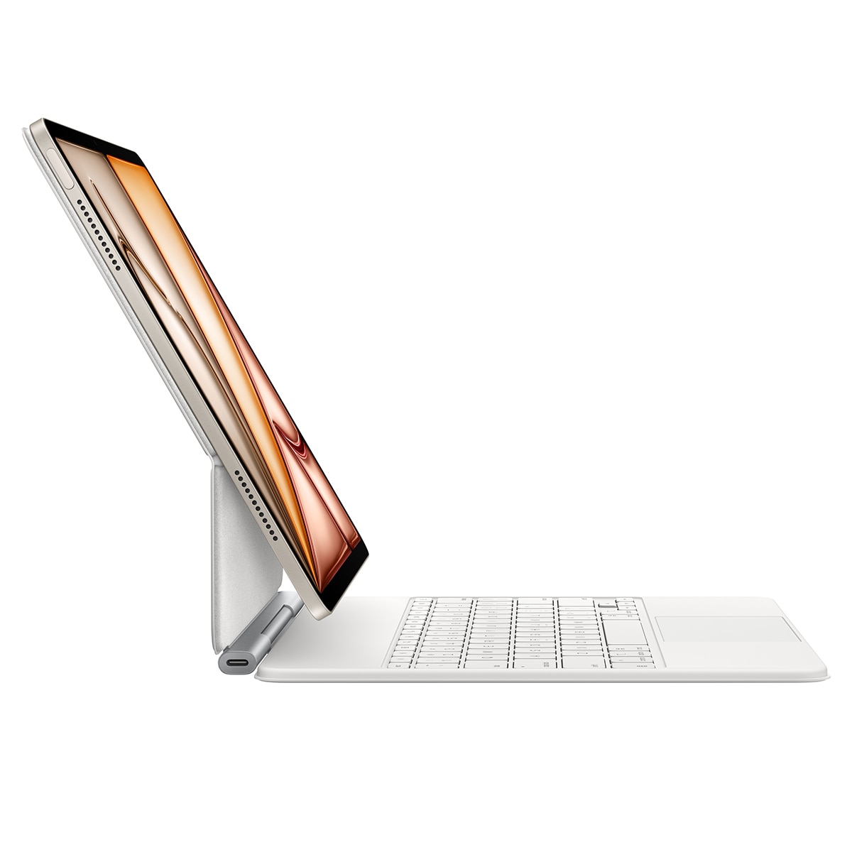 Teclado Apple Magic Keyboard para iPad Air 13" (M3) blanco Blanco-4