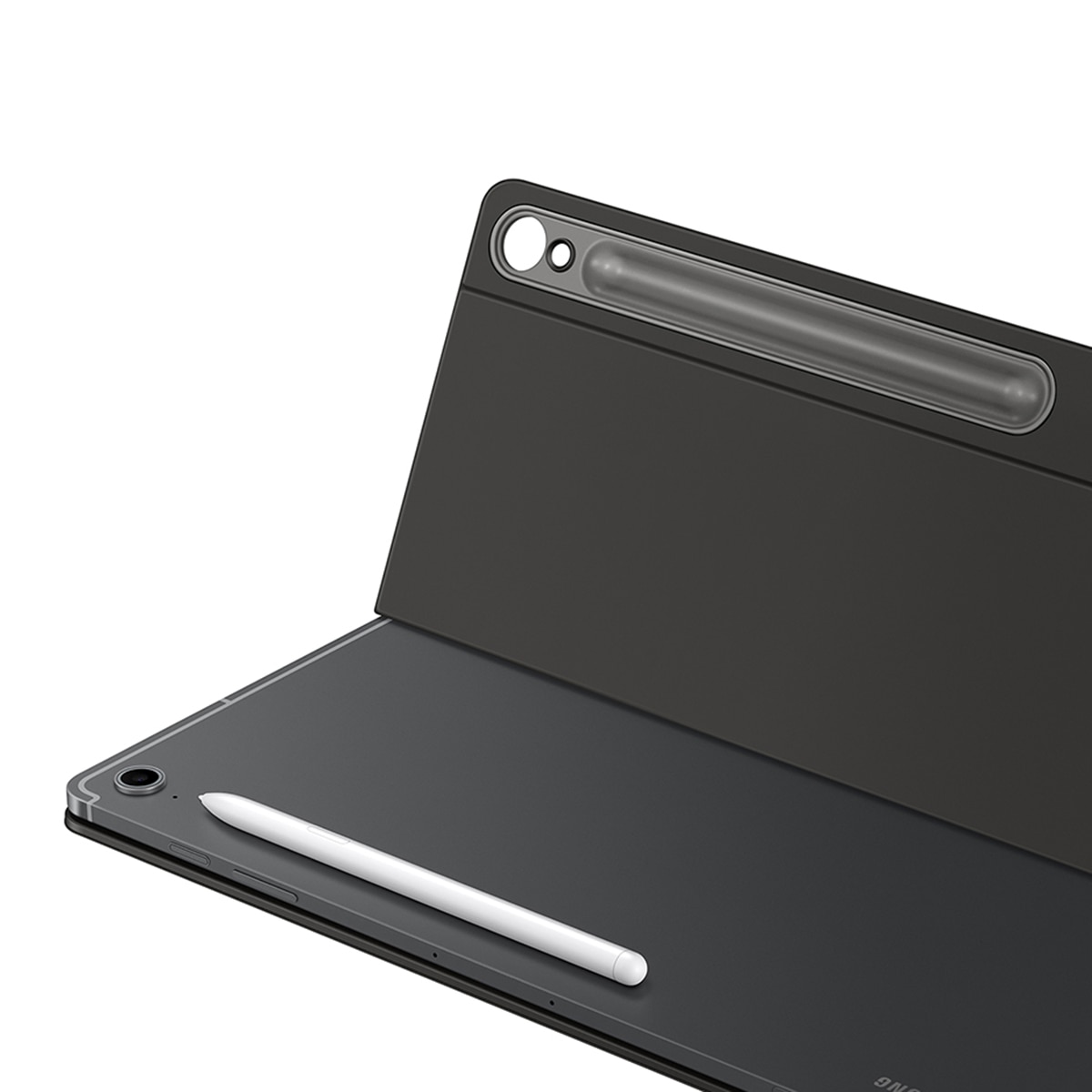 Funda teclado Samsung Keyboard Slim IA negra para Galaxy Tab S10 FE+ Negro-5