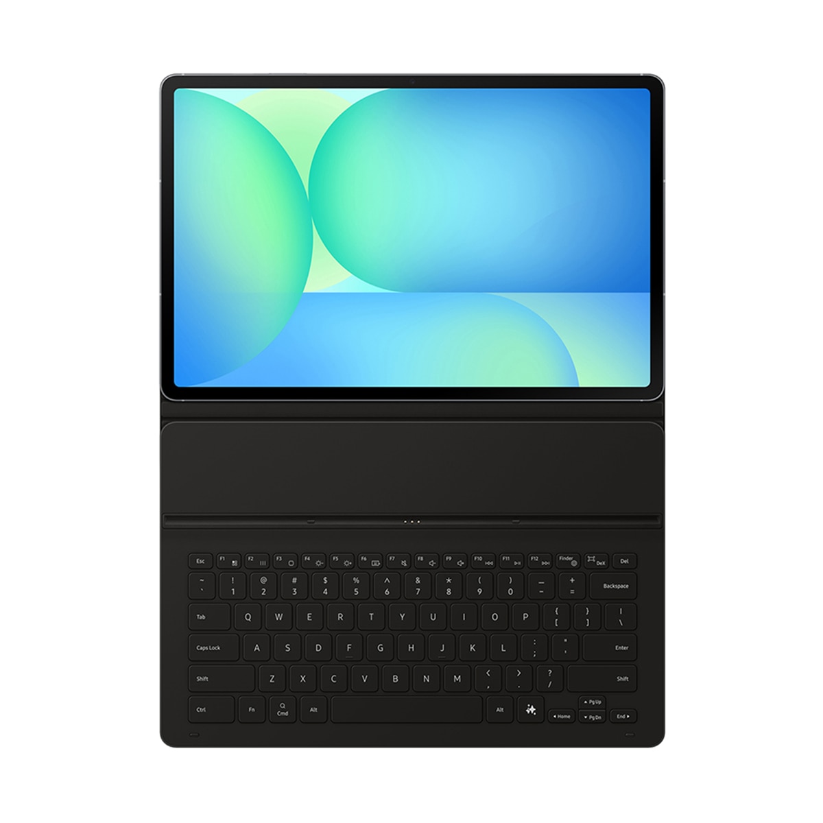Funda teclado Samsung Keyboard Slim IA negra para Galaxy Tab S10 FE+ Negro-11