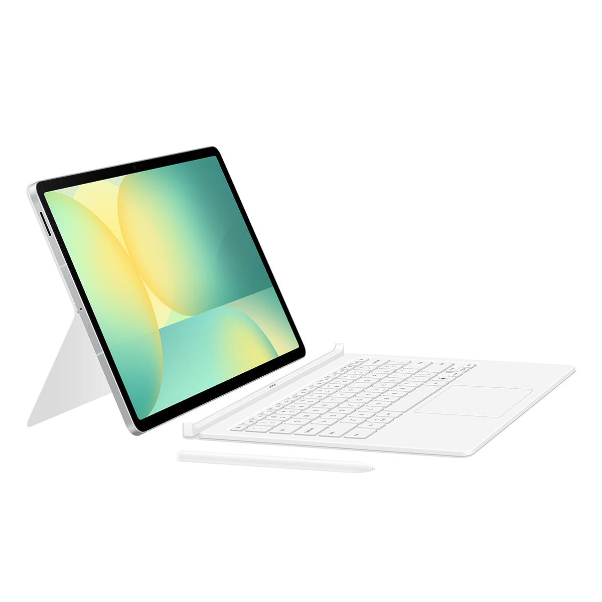 Funda teclado Samsung Keyboard IA blanca para Galaxy Tab S10 FE+ Blanco-7