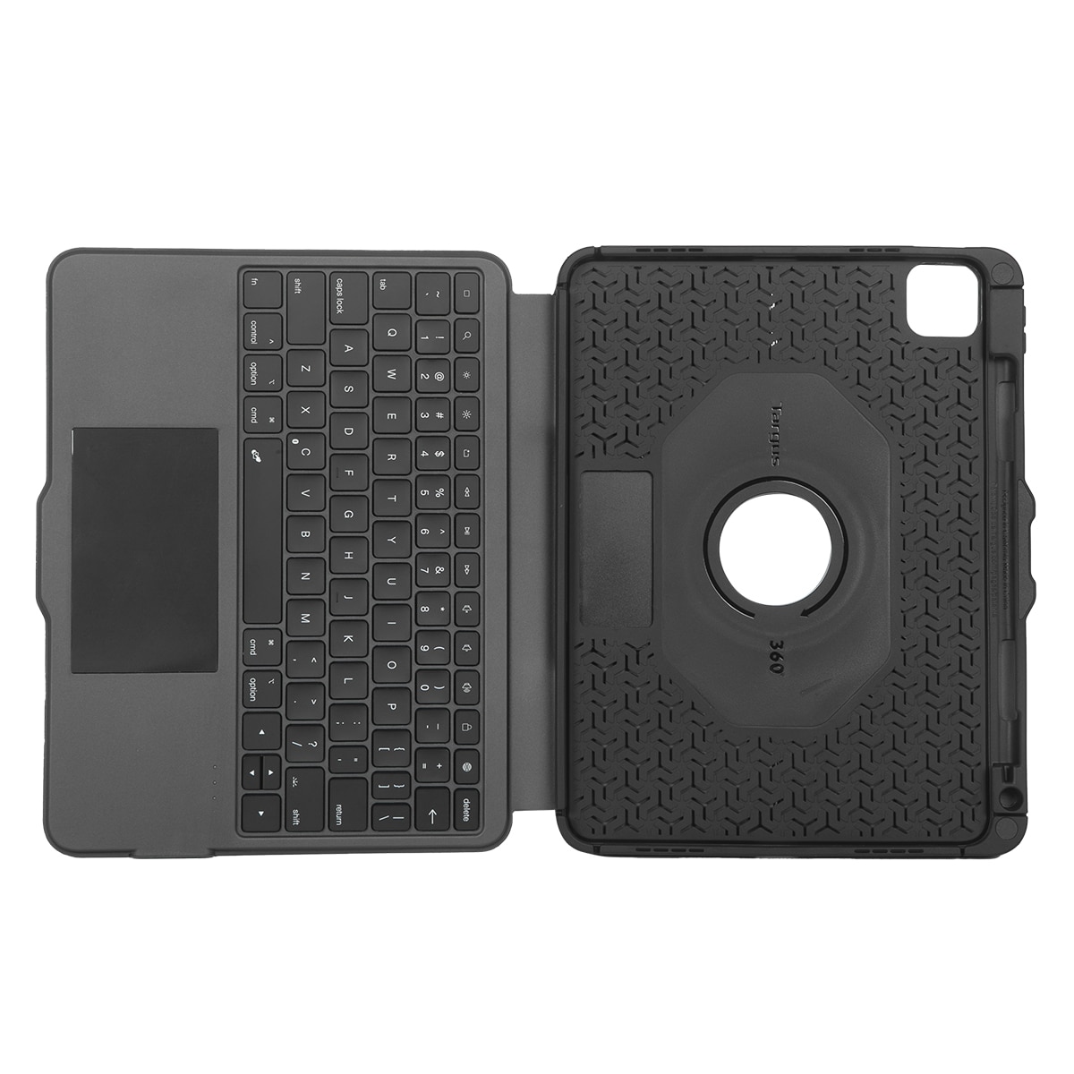 Funda con teclado Targus VersaVu para iPad Negro-4