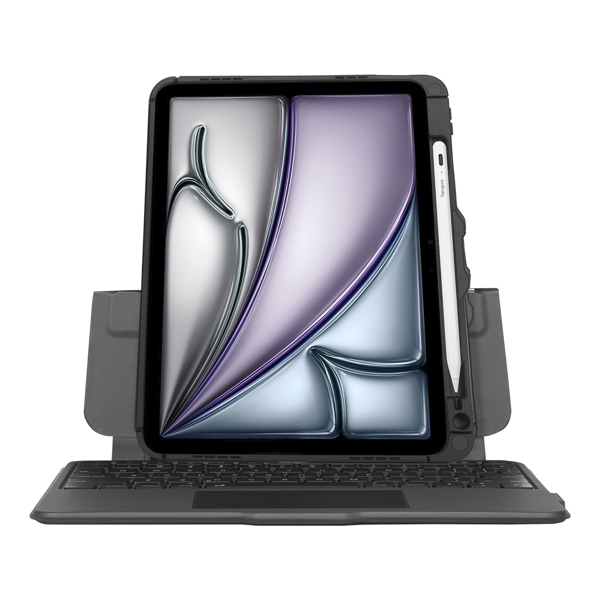 Funda con teclado Targus VersaVu para iPad Negro-8