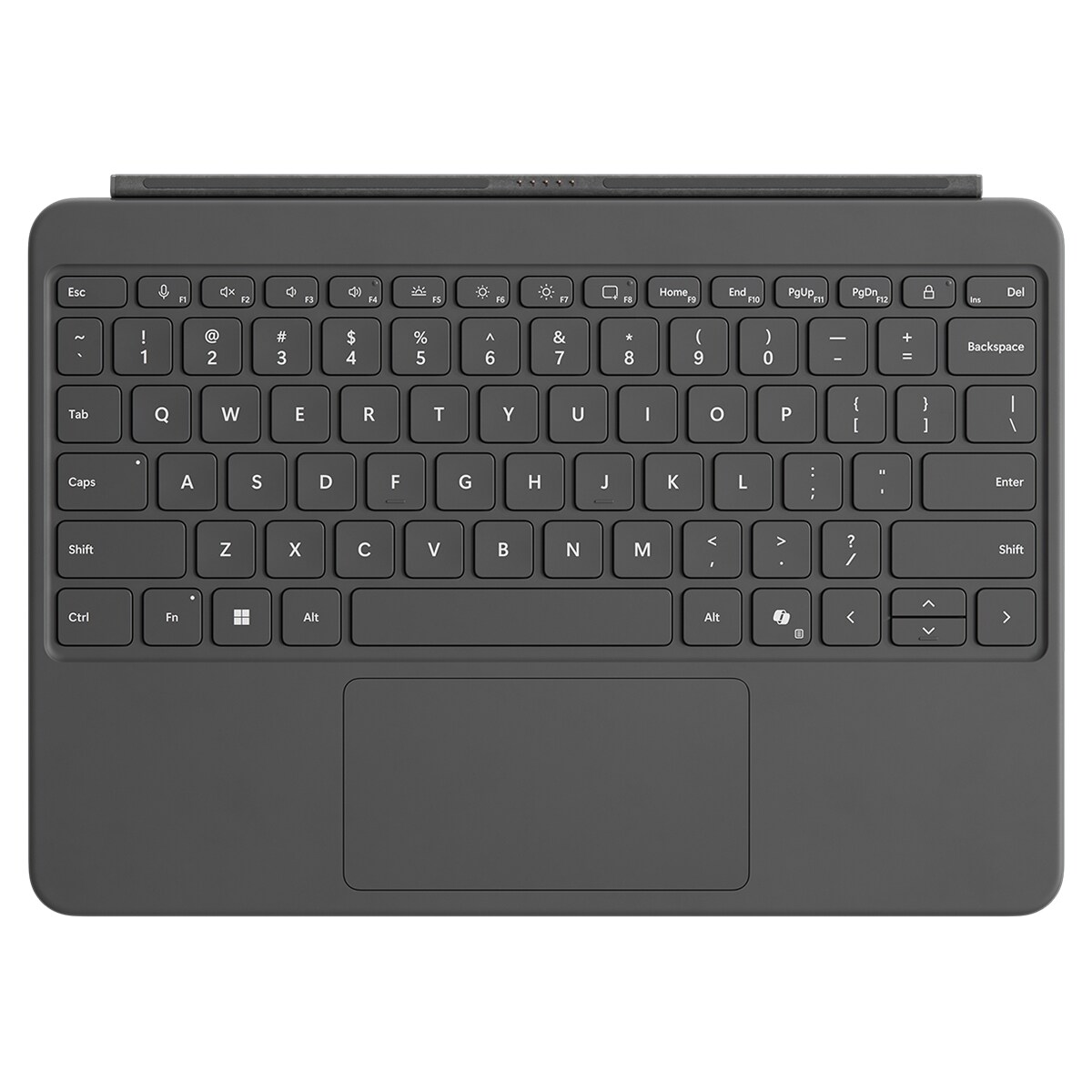 Teclado Microsoft para Surface Pro Copilot+PC 12" Gris oscuro-1