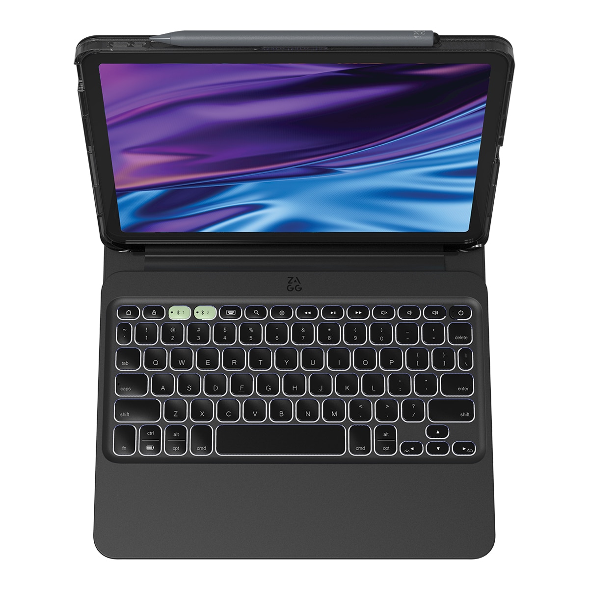 Funda teclado ZAGG Pro Keys Touch para iPad Air 10.9 (4ª/5ª Gen), iPad Air 11" (M2-2024), Ipad Air 11" (M3 - 2025) Negro-2