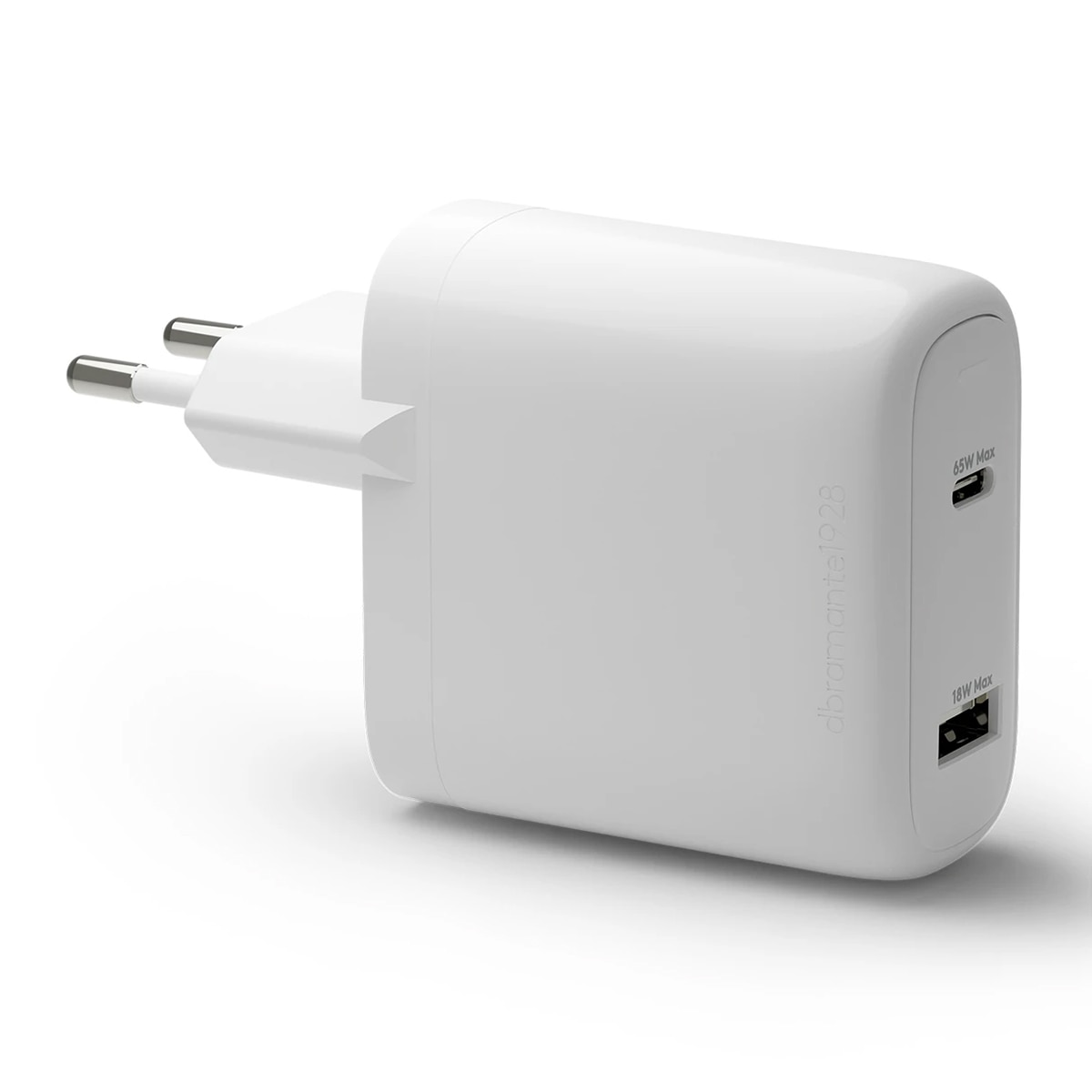 Imagem 0 de Carregador de Parede Dbramante1928, USB-C (65 W) + USB-A (18 W)