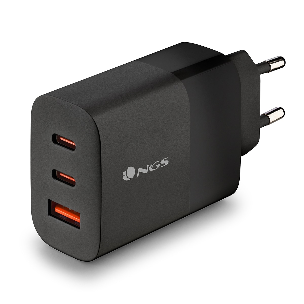 Imagen 0 de Cargador NGS BUD 65W 2xUSB-C GaN